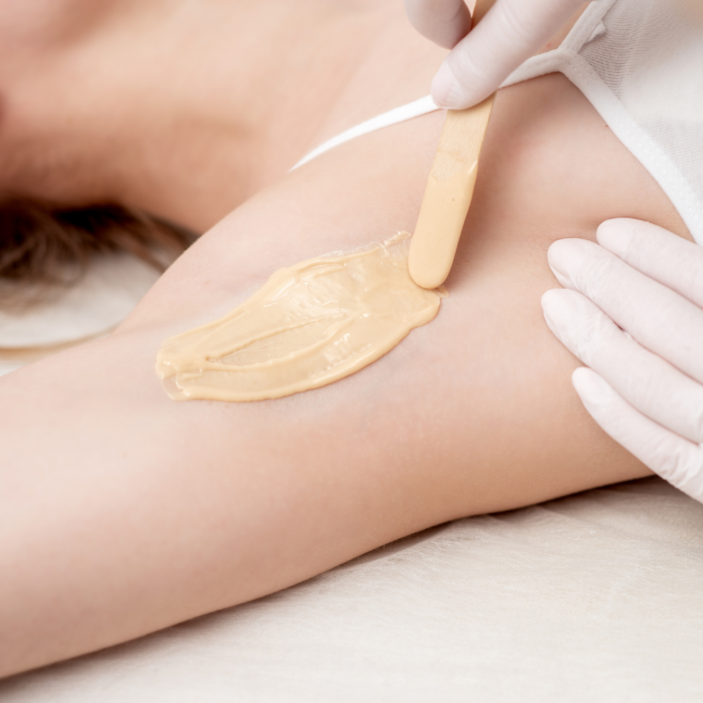 Underarm waxing​